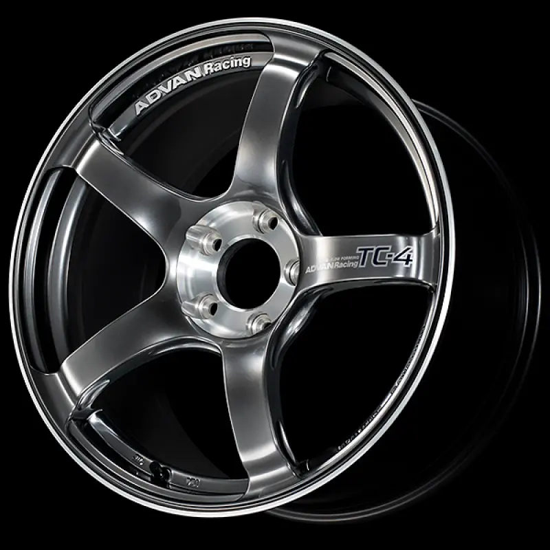 Advan Tc-4 Se 18X10.0 / +35 Offset / 5-114.3 / 73Mm Bore / Racing Hyper Black & Diamond Cut 1