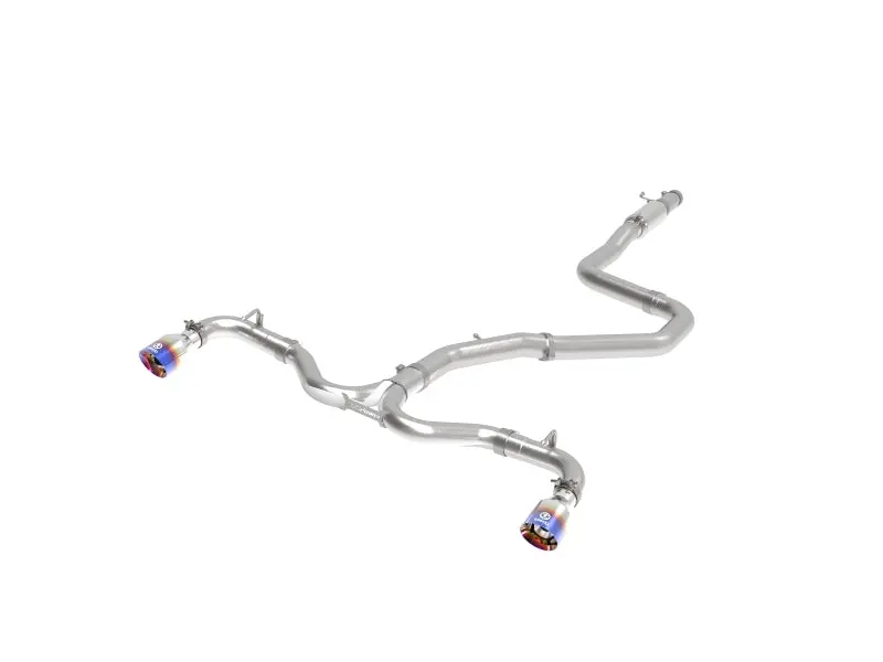 Afe Takeda 304 Stainless Steel Cat-Back Exhaust System – 2018 Hyundai Elantra Gt Sport (1.6L I4), Blue Flame Tips 1