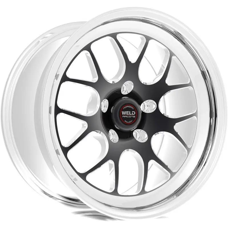 Weld S77 Rt-S Hd 20X5 / 6X5.5 Bp / 2.5In Bs Black Wheel (Hd Low Pad) 3.540 Id - Non-Beadlock 1