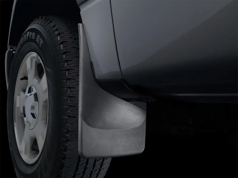 Weathertech No-Drill Mudflap Set For 2020+ Hyundai Palisade – Black Finish 1