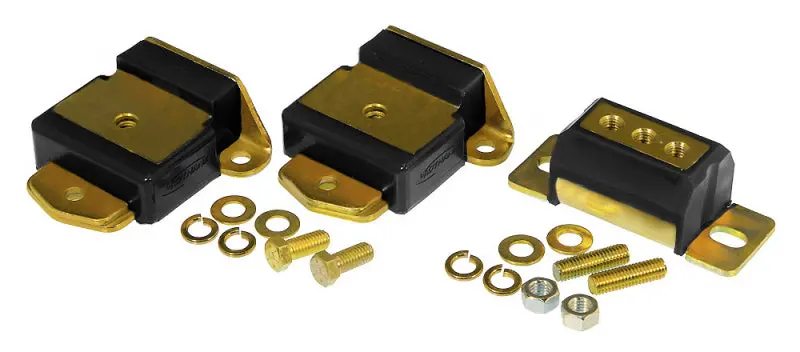 Prothane Gm Motor & Trans Mount Kit - Black 1