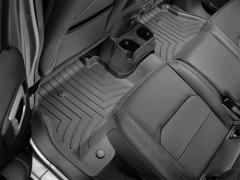 Weathertech Rear Floor Liners For 2013–2018 Ford C-Max & 2013–2014 Escape – Black High-Performance 1